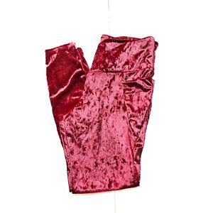 Crushed Velour Crossover Legging